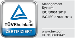 TÜV Rheinland zertifiziert